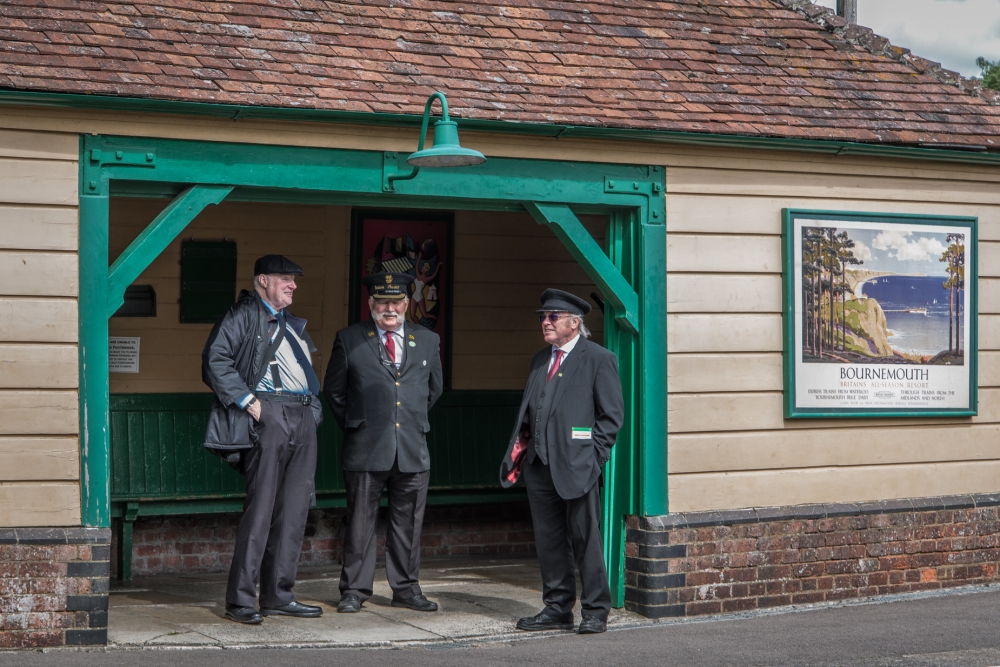 Corfe Castle Station Staff